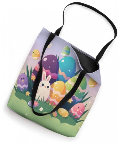 Funny Easter Celebration Easter Bunny Cool Easter Egg Tote Bag $12.17 Totes