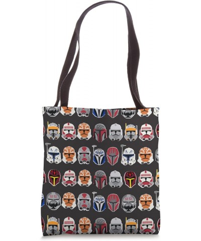 The Clone Wars Trooper Helmet Pattern Tote Bag $12.15 Totes