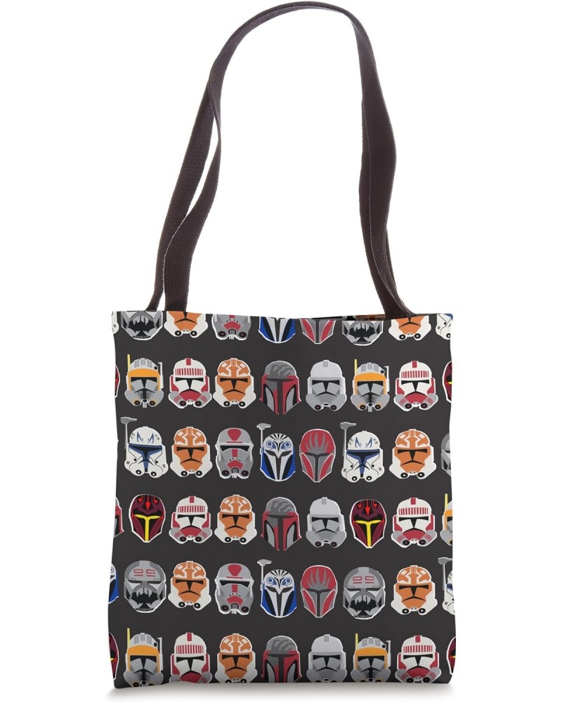 The Clone Wars Trooper Helmet Pattern Tote Bag $12.15 Totes