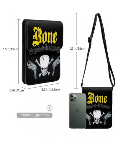 Bone Hip Hop Thugs Rapper N Music Harmony Band Small Cell Phone Purse Woman'S Shoulder Bags Cell Phone Purse Clutch Handbag $...