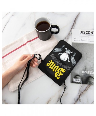 Bone Hip Hop Thugs Rapper N Music Harmony Band Small Cell Phone Purse Woman'S Shoulder Bags Cell Phone Purse Clutch Handbag $...