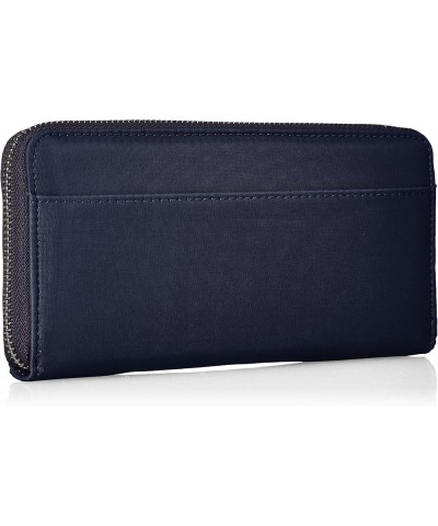 Women's Long Wallet Air with Logo Tag Charm navy $19.22 Wallets