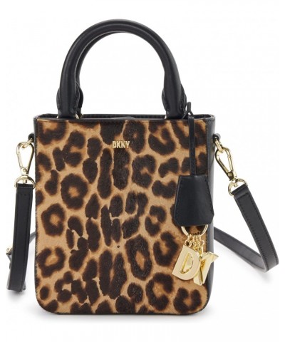 Paige Mini North South Crossbody, Leopard $43.91 Crossbody Bags