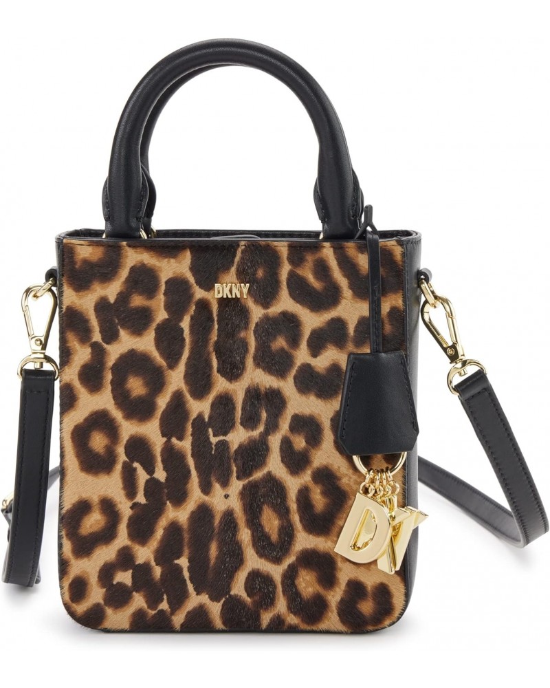 Paige Mini North South Crossbody, Leopard $43.91 Crossbody Bags