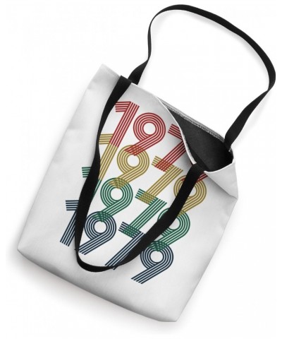 1979 43rd Birthday Vintage Men Women Retro 43 Years Old Tote Bag $13.10 Totes