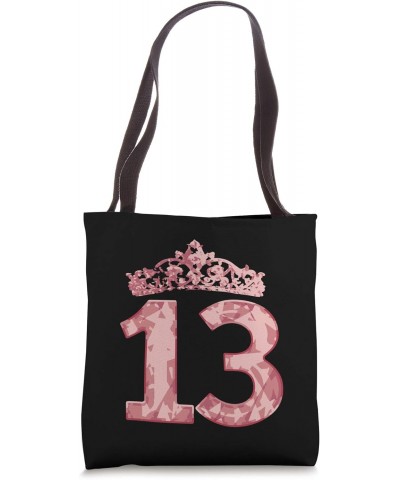 13th Birthday Party Crown Gift Forn Boys Girls Tote Bag $12.23 Totes