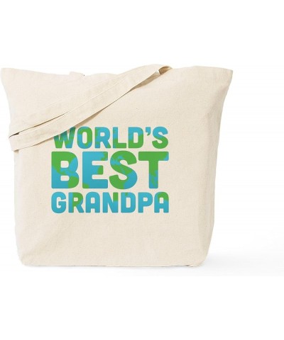 World's Best Grandpa Tote Bag Natural Canvas Tote Bag, Cloth Shopping Bag World's Best Grandpa Tote Bag $8.63 Travel Gear