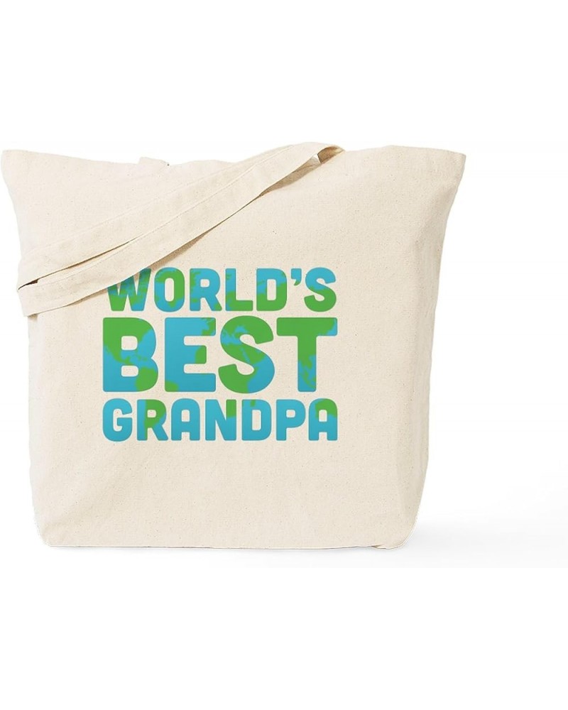 World's Best Grandpa Tote Bag Natural Canvas Tote Bag, Cloth Shopping Bag World's Best Grandpa Tote Bag $8.63 Travel Gear