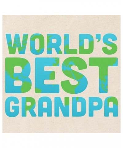 World's Best Grandpa Tote Bag Natural Canvas Tote Bag, Cloth Shopping Bag World's Best Grandpa Tote Bag $8.63 Travel Gear