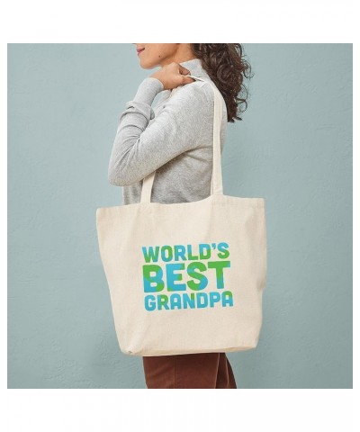 World's Best Grandpa Tote Bag Natural Canvas Tote Bag, Cloth Shopping Bag World's Best Grandpa Tote Bag $8.63 Travel Gear