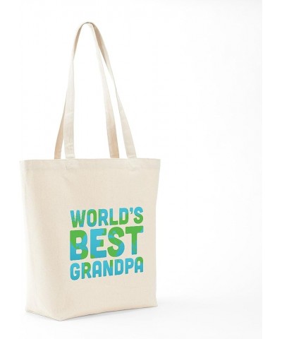 World's Best Grandpa Tote Bag Natural Canvas Tote Bag, Cloth Shopping Bag World's Best Grandpa Tote Bag $8.63 Travel Gear