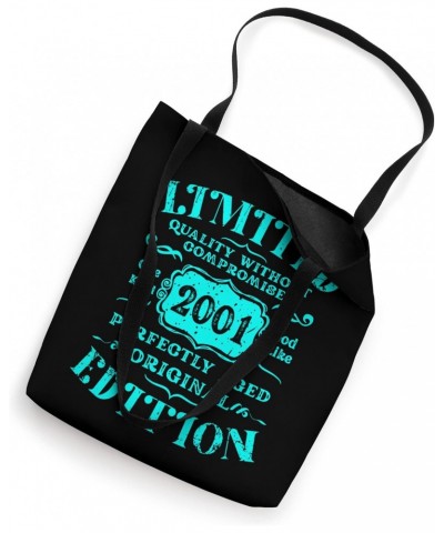 Birthday Year 2001 Limited Edition Gift Used Grunge Vintage Tote Bag $15.33 Totes