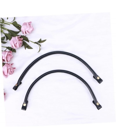 12 Pcs Detachable Purse Strap Black Tote Bag Dolls Handle Repair Accessories Backpack Replacement Straps Bag Handle Chain Pin...