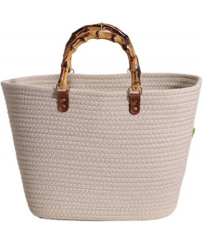 Woven Tote large capacity beach bag fashion casual Mi $38.99 Totes