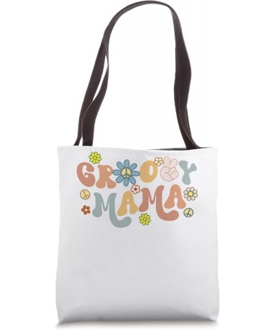 Retro Groovy Mama Matching Family For Men Woman Kids Tote Bag $12.09 Totes