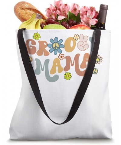 Retro Groovy Mama Matching Family For Men Woman Kids Tote Bag $12.09 Totes