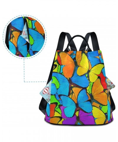 Realistic Butterfly Backpack for Women, Fashion Anti Theft Casual Daypack Shoulder Bag Purse for Travel Work 15 inches $20.90...