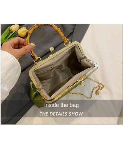 New Chinese Style Bags Worn With Cheongsam, Women's Chinese Style Hanfu Gold Bag Handbag, Retro Hand-Carried Bamboo Bag Blue ...