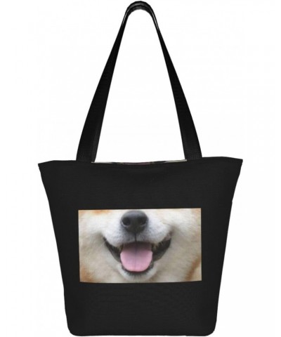 Happy Shiba Women'S Casual One Shoulder Carry Shopping Bag Large Capacity Working Storage Handbag $17.22 Shoulder Bags