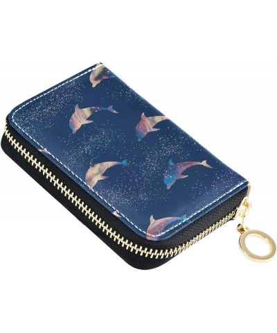 Ethnic Style Eye Sun RFID Credit Card Holder Leather With Zipper Card Case Wallet for Women Girls Color 7 $11.01 Wallets