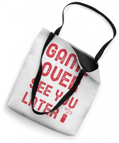 Video Game Meme Game Over See You Later Tote Bag $12.95 Totes