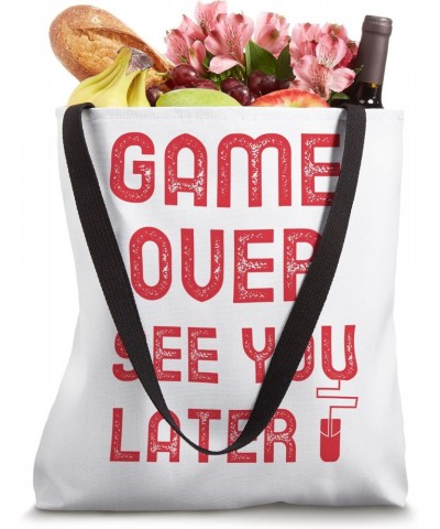 Video Game Meme Game Over See You Later Tote Bag $12.95 Totes