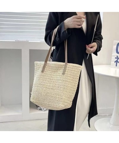 Fashion Woven Hollow Out Shoulder Bags Straw Summer Crossbody Beach Travel Handbag Female Bag Purse Women K $12.06 Shoulder Bags