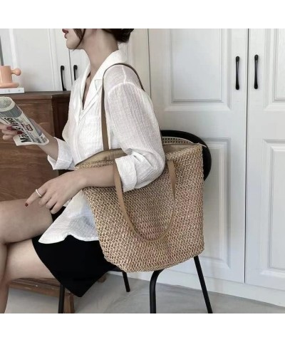 Fashion Woven Hollow Out Shoulder Bags Straw Summer Crossbody Beach Travel Handbag Female Bag Purse Women K $12.06 Shoulder Bags