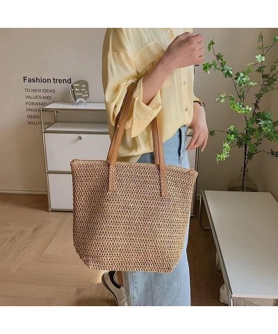 Fashion Woven Hollow Out Shoulder Bags Straw Summer Crossbody Beach Travel Handbag Female Bag Purse Women K $12.06 Shoulder Bags