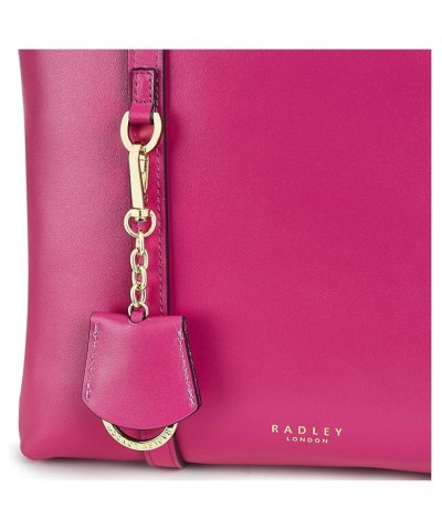 London Pockets 2.0 - Medium Ziptop Crossbody Cerise $69.13 Crossbody Bags