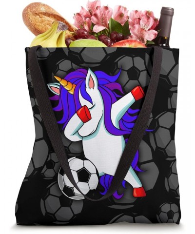 Dabbing Unicorn - Soccer Lovers Jersey Football Fans Sport Tote Bag $11.25 Totes