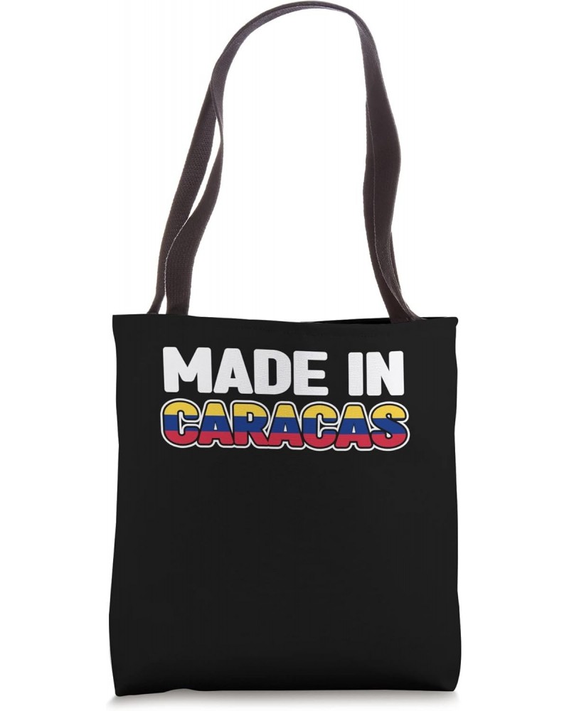 Made In Caracas - Venezuelan Flag Venezuela Tote Bag $13.11 Totes