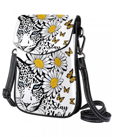 Small Crossbody Bag Cheetahs Cell Phone Purse Wallet $15.78 Crossbody Bags