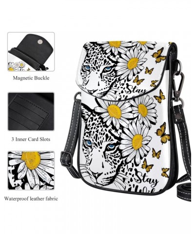 Small Crossbody Bag Cheetahs Cell Phone Purse Wallet $15.78 Crossbody Bags