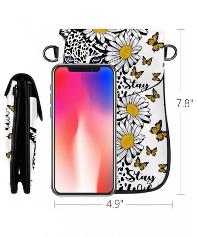 Small Crossbody Bag Cheetahs Cell Phone Purse Wallet $15.78 Crossbody Bags