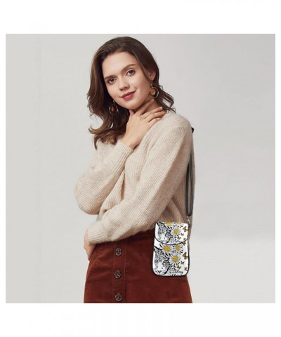 Small Crossbody Bag Cheetahs Cell Phone Purse Wallet $15.78 Crossbody Bags