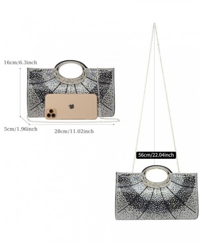 Clutch Purses for Women Rhinestone Evening Bag Wedding Party Cocktail Purses Handbags. Black $18.87 Evening Bags