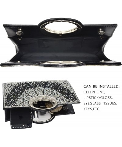 Clutch Purses for Women Rhinestone Evening Bag Wedding Party Cocktail Purses Handbags. Black $18.87 Evening Bags