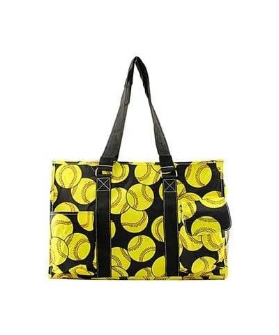 Softball Sports Multipurpose Utility Tote Bag Shopping Travel $17.06 Shoulder Bags