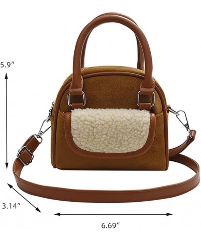 Women Small Purse and Handbag Cell Phone Purse Top Handle Satchel Stylish Hobo Crossbody Handbag Vintage Shoulder Bag Coffee ...