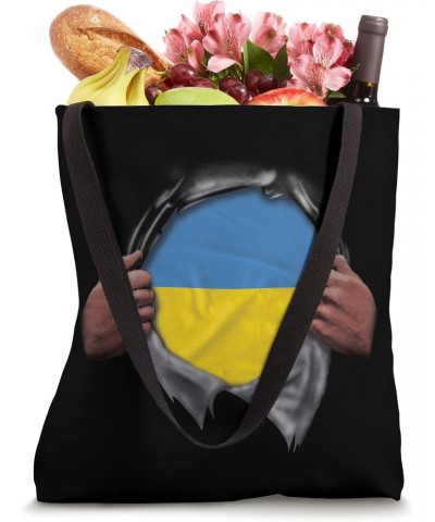 Ukraine Flag Ripped Tote Bag $15.65 Totes