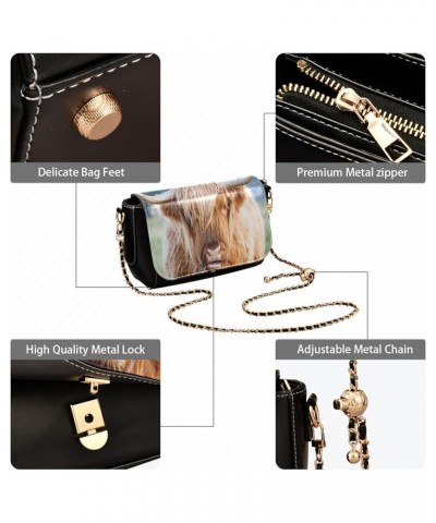 Crossbody Bags for Women Trendy Women's Black Shoulder Bag Small PU Leather Flap Cross Body Bag Handbags Pattern6 $19.26 Cros...