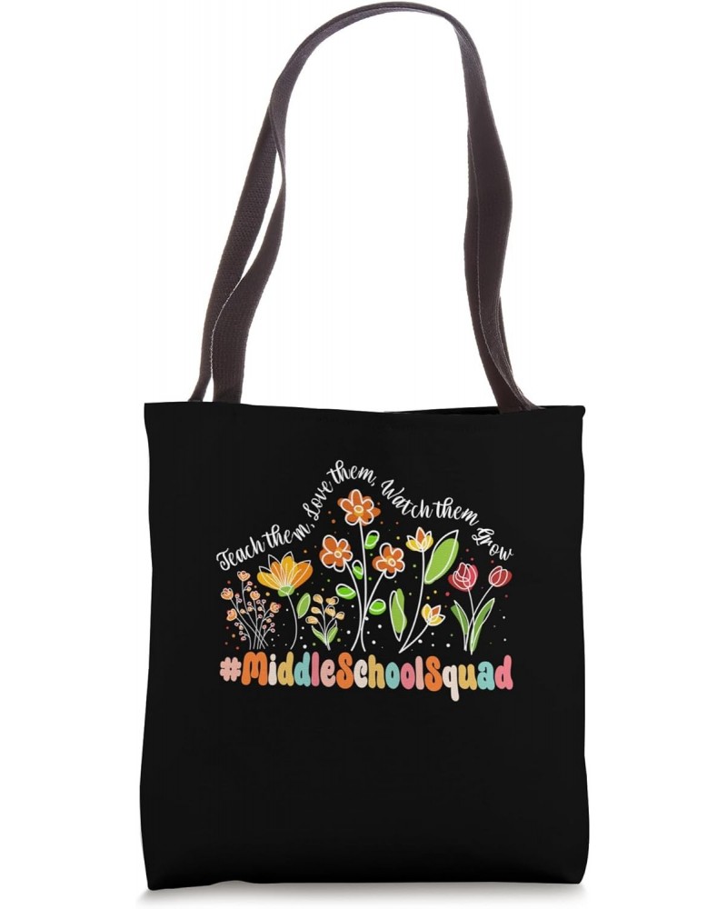 Middle School Squad Appreciation Week Teacher Back to School Tote Bag $12.98 Totes