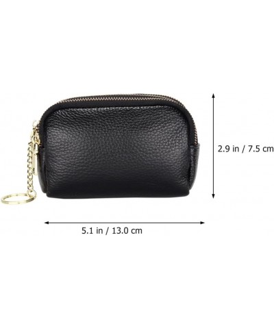 1pc Wallet Mini Coin Purse Women Purse Cow Purse for Women Cow Hide Purse Billeteras De Hombres Cuero Original Mens Coin Purs...