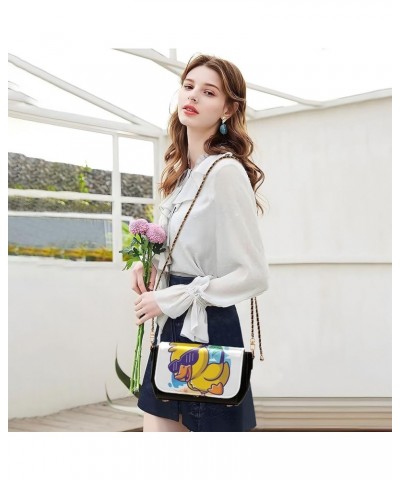 Crossbody Bags for Women Trendy Women's Black Shoulder Bag Small PU Leather Flap Cross Body Bag Handbags Pattern18 $16.80 Cro...