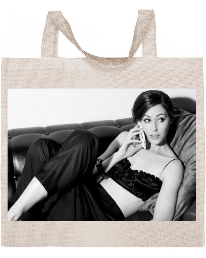 Amanda Crew - Cotton Photo Canvas Grocery Tote Bag IDPP772608 $17.11 Totes