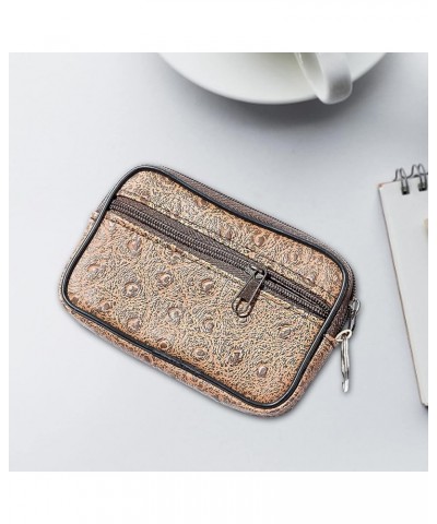 Travel Wallet Organizer for Family Soft Leather Small Square Bag Small Wallet Small Wallet for Women (Coffee, One Size) Coffe...