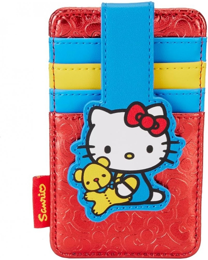 Hello Kitty 50TH Anniversary Classic Kitty CARDHOLDER ONE SIZE Multicolor $14.24 Wallets