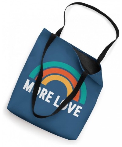 MORE LOVE With Rainbow Tote Bag $12.46 Totes