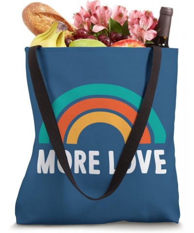 MORE LOVE With Rainbow Tote Bag $12.46 Totes